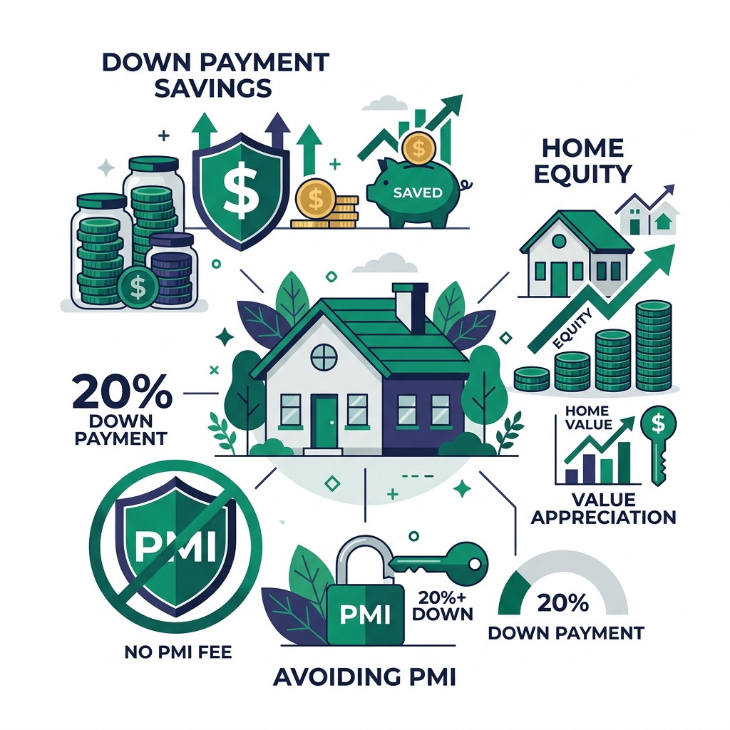 Down Payment Savings Milestone Illustration